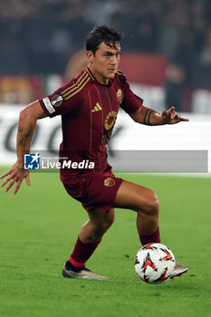 2024-09-26 - Rome, Italy 26.9.2024: Paulo Dybala of Roma during the UEFA Europa League 2024-2025 day 1, football match between AS Roma vs Athletic Club Bilbao at Olympic Stadium in Rome. - AS ROMA VS ATHLETIC BILBAO - UEFA EUROPA LEAGUE - SOCCER