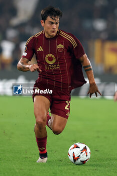 2024-09-26 - Rome, Italy 26.9.2024: Paulo Dybala of Roma during the UEFA Europa League 2024-2025 day 1, football match between AS Roma vs Athletic Club Bilbao at Olympic Stadium in Rome. - AS ROMA VS ATHLETIC BILBAO - UEFA EUROPA LEAGUE - SOCCER