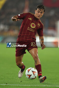 2024-09-26 - Rome, Italy 26.9.2024: Paulo Dybala of Roma during the UEFA Europa League 2024-2025 day 1, football match between AS Roma vs Athletic Club Bilbao at Olympic Stadium in Rome. - AS ROMA VS ATHLETIC BILBAO - UEFA EUROPA LEAGUE - SOCCER