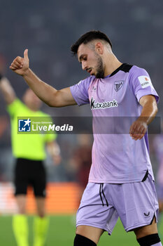 2024-09-26 - Rome, Italy 26.9.2024: Paredes of Athletic Bilbao during the UEFA Europa League 2024-2025 day 1, football match between AS Roma vs Athletic Club Bilbao at Olympic Stadium in Rome. - AS ROMA VS ATHLETIC BILBAO - UEFA EUROPA LEAGUE - SOCCER