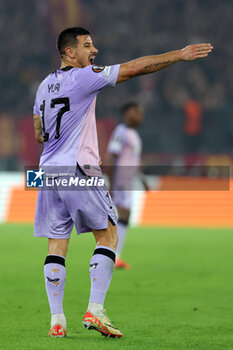 2024-09-26 - Rome, Italy 26.9.2024: Yuri of Athletic Bilbao \during the UEFA Europa League 2024-2025 day 1, football match between AS Roma vs Athletic Club Bilbao at Olympic Stadium in Rome. - AS ROMA VS ATHLETIC BILBAO - UEFA EUROPA LEAGUE - SOCCER