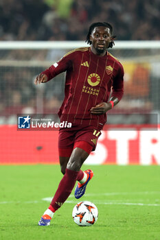 2024-09-26 - Rome, Italy 26.9.2024: Manu Kone of Roma during the UEFA Europa League 2024-2025 day 1, football match between AS Roma vs Athletic Club Bilbao at Olympic Stadium in Rome. - AS ROMA VS ATHLETIC BILBAO - UEFA EUROPA LEAGUE - SOCCER