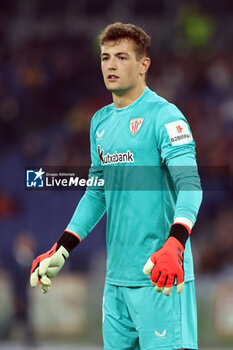 2024-09-26 - Rome, Italy 26.9.2024: Agirrezabala of Athletic Bilbao during the UEFA Europa League 2024-2025 day 1, football match between AS Roma vs Athletic Club Bilbao at Olympic Stadium in Rome. - AS ROMA VS ATHLETIC BILBAO - UEFA EUROPA LEAGUE - SOCCER