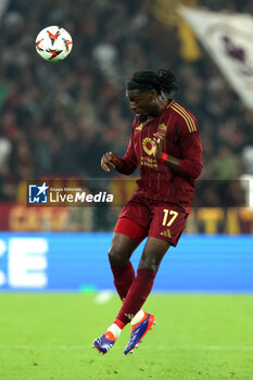 2024-09-26 - Rome, Italy 26.9.2024: Manu Kone of Roma during the UEFA Europa League 2024-2025 day 1, football match between AS Roma vs Athletic Club Bilbao at Olympic Stadium in Rome. - AS ROMA VS ATHLETIC BILBAO - UEFA EUROPA LEAGUE - SOCCER