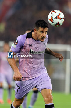 2024-09-26 - Rome, Italy 26.9.2024: Yuri of Athletic Bilbao during the UEFA Europa League 2024-2025 day 1, football match between AS Roma vs Athletic Club Bilbao at Olympic Stadium in Rome. - AS ROMA VS ATHLETIC BILBAO - UEFA EUROPA LEAGUE - SOCCER