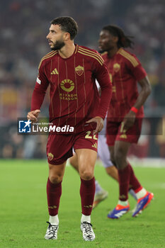 2024-09-26 - Rome, Italy 26.9.2024: Mario Hermoso of Roma during the UEFA Europa League 2024-2025 day 1, football match between AS Roma vs Athletic Club Bilbao at Olympic Stadium in Rome. - AS ROMA VS ATHLETIC BILBAO - UEFA EUROPA LEAGUE - SOCCER