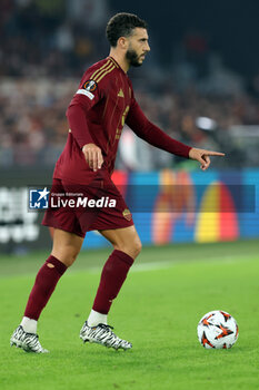 2024-09-26 - Rome, Italy 26.9.2024: Mario Hermoso of Roma during the UEFA Europa League 2024-2025 day 1, football match between AS Roma vs Athletic Club Bilbao at Olympic Stadium in Rome. - AS ROMA VS ATHLETIC BILBAO - UEFA EUROPA LEAGUE - SOCCER