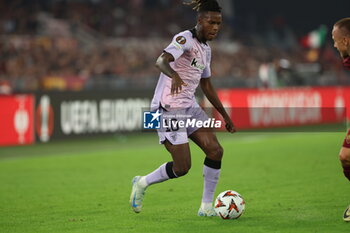 2024-09-26 - Rome, Italy 26.9.2024: Nico Williams of Athletic Bilbao during the UEFA Europa League 2024-2025 day 1, football match between AS Roma vs Athletic Club Bilbao at Olympic Stadium in Rome. - AS ROMA VS ATHLETIC BILBAO - UEFA EUROPA LEAGUE - SOCCER