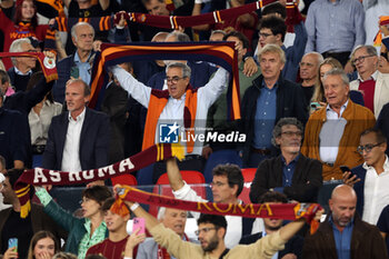 2024-09-26 - Rome, Italy 26.9.2024: Maurizio Gasparri during the UEFA Europa League 2024-2025 day 1, football match between AS Roma vs Athletic Club Bilbao at Olympic Stadium in Rome. - AS ROMA VS ATHLETIC BILBAO - UEFA EUROPA LEAGUE - SOCCER