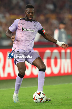 2024-09-26 - Rome, Italy 26.9.2024: Williams of Athletic Bilbao during the UEFA Europa League 2024-2025 day 1, football match between AS Roma vs Athletic Club Bilbao at Olympic Stadium in Rome. - AS ROMA VS ATHLETIC BILBAO - UEFA EUROPA LEAGUE - SOCCER