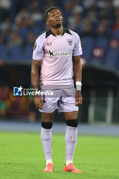 2024-09-26 - Rome, Italy 26.9.2024: A.Djalo of Athletic Bilbao during the UEFA Europa League 2024-2025 day 1, football match between AS Roma vs Athletic Club Bilbao at Olympic Stadium in Rome. - AS ROMA VS ATHLETIC BILBAO - UEFA EUROPA LEAGUE - SOCCER