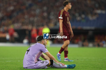 2024-09-26 - Rome, Italy 26.9.2024: Paredes of Athletic Bilbao during the UEFA Europa League 2024-2025 day 1, football match between AS Roma vs Athletic Club Bilbao at Olympic Stadium in Rome. - AS ROMA VS ATHLETIC BILBAO - UEFA EUROPA LEAGUE - SOCCER