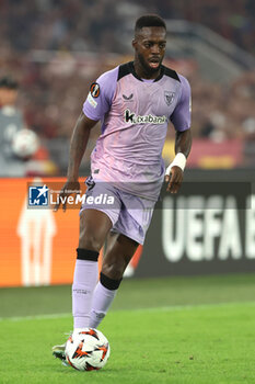 2024-09-26 - Rome, Italy 26.9.2024: Williams of Athletic Bilbao during the UEFA Europa League 2024-2025 day 1, football match between AS Roma vs Athletic Club Bilbao at Olympic Stadium in Rome. - AS ROMA VS ATHLETIC BILBAO - UEFA EUROPA LEAGUE - SOCCER