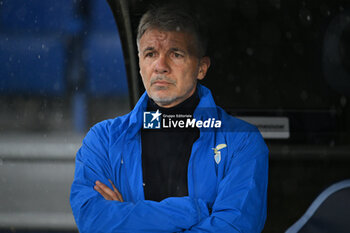 2024-10-03 - Marco Baroni coach of S.S. Lazio during the UEFA Europa League 2024/25 League Phase MD2 match between S.S. Lazio and O.G.C. Nice at Olympic Stadium on October 3, 2024 in Rome, Italy. - SS LAZIO VS OGC NICE - UEFA EUROPA LEAGUE - SOCCER