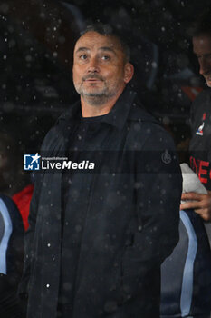 2024-10-03 - Franck Haise coach of of O.G.C. Nice during the UEFA Europa League 2024/25 League Phase MD2 match between S.S. Lazio and O.G.C. Nice at Olympic Stadium on October 3, 2024 in Rome, Italy. - SS LAZIO VS OGC NICE - UEFA EUROPA LEAGUE - SOCCER