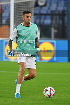 2024-10-03 - Matias Vecino of S.S. Lazio during the UEFA Europa League 2024/25 League Phase MD2 match between S.S. Lazio and O.G.C. Nice at Olympic Stadium on October 3, 2024 in Rome, Italy. - SS LAZIO VS OGC NICE - UEFA EUROPA LEAGUE - SOCCER