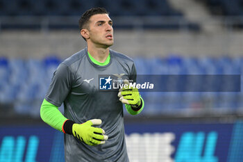 2024-10-03 - Christos Mandas of S.S. Lazio during the UEFA Europa League 2024/25 League Phase MD2 match between S.S. Lazio and O.G.C. Nice at Olympic Stadium on October 3, 2024 in Rome, Italy. - SS LAZIO VS OGC NICE - UEFA EUROPA LEAGUE - SOCCER