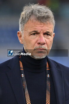 2024-10-03 - Marco Baroni coach of S.S. Lazio during the UEFA Europa League 2024/25 League Phase MD2 match between S.S. Lazio and O.G.C. Nice at Olympic Stadium on October 3, 2024 in Rome, Italy. - SS LAZIO VS OGC NICE - UEFA EUROPA LEAGUE - SOCCER