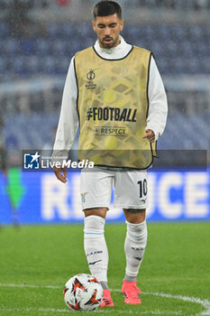 2024-10-03 - Mattia Zaccagni of S.S. Lazio during the UEFA Europa League 2024/25 League Phase MD2 match between S.S. Lazio and O.G.C. Nice at Olympic Stadium on October 3, 2024 in Rome, Italy. - SS LAZIO VS OGC NICE - UEFA EUROPA LEAGUE - SOCCER