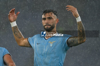 2024-10-03 - Valentin Castellanos of S.S. Lazio celebrates after scoring the gol of 3-1 during the UEFA Europa League 2024/25 League Phase MD2 match between S.S. Lazio and O.G.C. Nice at Olympic Stadium on October 3, 2024 in Rome, Italy. - SS LAZIO VS OGC NICE - UEFA EUROPA LEAGUE - SOCCER