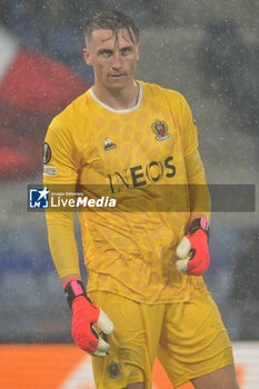 2024-10-03 - Marcin Bułka of O.G.C. Nice during the UEFA Europa League 2024/25 League Phase MD2 match between S.S. Lazio and O.G.C. Nice at Olympic Stadium on October 3, 2024 in Rome, Italy. - SS LAZIO VS OGC NICE - UEFA EUROPA LEAGUE - SOCCER