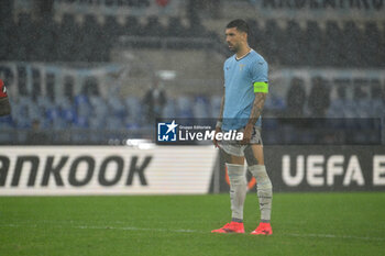 2024-10-03 - Mattia Zaccagni of S.S. Lazio during the UEFA Europa League 2024/25 League Phase MD2 match between S.S. Lazio and O.G.C. Nice at Olympic Stadium on October 3, 2024 in Rome, Italy. - SS LAZIO VS OGC NICE - UEFA EUROPA LEAGUE - SOCCER