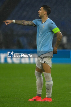 2024-10-03 - Mattia Zaccagni of S.S. Lazio during the UEFA Europa League 2024/25 League Phase MD2 match between S.S. Lazio and O.G.C. Nice at Olympic Stadium on October 3, 2024 in Rome, Italy. - SS LAZIO VS OGC NICE - UEFA EUROPA LEAGUE - SOCCER