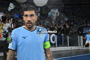 2024-10-03 - Mattia Zaccagni of S.S. Lazio during the UEFA Europa League 2024/25 League Phase MD2 match between S.S. Lazio and O.G.C. Nice at Olympic Stadium on October 3, 2024 in Rome, Italy. - SS LAZIO VS OGC NICE - UEFA EUROPA LEAGUE - SOCCER