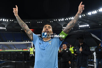 2024-10-03 - Mattia Zaccagni of S.S. Lazio during the UEFA Europa League 2024/25 League Phase MD2 match between S.S. Lazio and O.G.C. Nice at Olympic Stadium on October 3, 2024 in Rome, Italy. - SS LAZIO VS OGC NICE - UEFA EUROPA LEAGUE - SOCCER