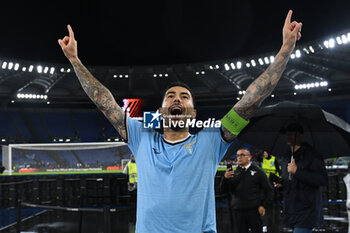 2024-10-03 - Mattia Zaccagni of S.S. Lazio during the UEFA Europa League 2024/25 League Phase MD2 match between S.S. Lazio and O.G.C. Nice at Olympic Stadium on October 3, 2024 in Rome, Italy. - SS LAZIO VS OGC NICE - UEFA EUROPA LEAGUE - SOCCER