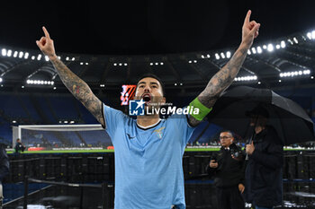 2024-10-03 - Mattia Zaccagni of S.S. Lazio during the UEFA Europa League 2024/25 League Phase MD2 match between S.S. Lazio and O.G.C. Nice at Olympic Stadium on October 3, 2024 in Rome, Italy. - SS LAZIO VS OGC NICE - UEFA EUROPA LEAGUE - SOCCER