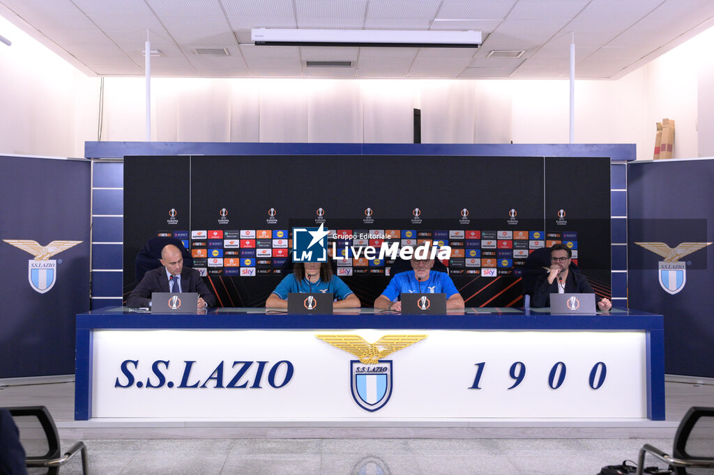 Lazio Calcio - Press Conference - UEFA EUROPA LEAGUE - SOCCER