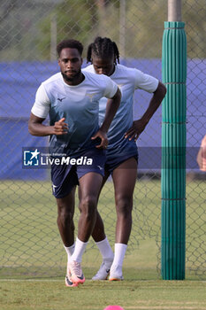 2024-10-02 - Lazio’s Boulaye Dia during the UEFA Europa League 2024/25 League Phase MD2 training session at the Formello sport centre on October 02, 2024 in Rome, Italy.  Sport - Soccer  - LAZIO CALCIO - PRESS CONFERENCE - UEFA EUROPA LEAGUE - SOCCER