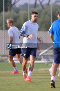 2024-10-02 - Lazio’s Mattia Zaccagni during the UEFA Europa League 2024/25 League Phase MD2 training session at the Formello sport centre on October 02, 2024 in Rome, Italy.  Sport - Soccer  - LAZIO CALCIO - PRESS CONFERENCE - UEFA EUROPA LEAGUE - SOCCER