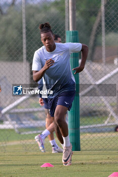 2024-10-02 - Lazio’s Tijjani Noslin during the UEFA Europa League 2024/25 League Phase MD2 training session at the Formello sport centre on October 02, 2024 in Rome, Italy.  Sport - Soccer  - LAZIO CALCIO - PRESS CONFERENCE - UEFA EUROPA LEAGUE - SOCCER