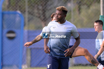 2024-10-02 - Lazio’s Fisayo Dele-Bashiru during the UEFA Europa League 2024/25 League Phase MD2 training session at the Formello sport centre on October 02, 2024 in Rome, Italy.  Sport - Soccer  - LAZIO CALCIO - PRESS CONFERENCE - UEFA EUROPA LEAGUE - SOCCER