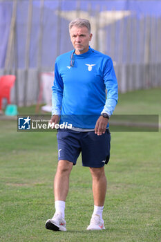 2024-10-02 - Lazio’s head coach Marco Baroni during the UEFA Europa League 2024/25 League Phase MD2 training session at the Formello sport centre on October 02, 2024 in Rome, Italy.  Sport - Soccer  - LAZIO CALCIO - PRESS CONFERENCE - UEFA EUROPA LEAGUE - SOCCER