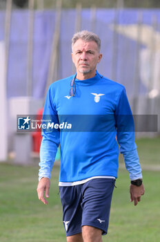 2024-10-02 - Lazio’s head coach Marco Baroni during the UEFA Europa League 2024/25 League Phase MD2 training session at the Formello sport centre on October 02, 2024 in Rome, Italy.  Sport - Soccer  - LAZIO CALCIO - PRESS CONFERENCE - UEFA EUROPA LEAGUE - SOCCER