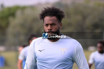 2024-10-02 - Lazio’s Nuno Tavares during the UEFA Europa League 2024/25 League Phase MD2 training session at the Formello sport centre on October 02, 2024 in Rome, Italy.  Sport - Soccer  - LAZIO CALCIO - PRESS CONFERENCE - UEFA EUROPA LEAGUE - SOCCER