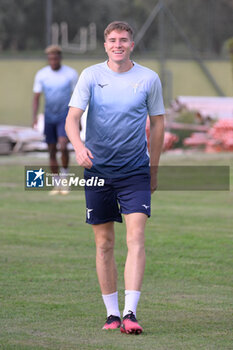 2024-10-02 - Lazio’s Toma Basic during the UEFA Europa League 2024/25 League Phase MD2 training session at the Formello sport centre on October 02, 2024 in Rome, Italy.  Sport - Soccer  - LAZIO CALCIO - PRESS CONFERENCE - UEFA EUROPA LEAGUE - SOCCER