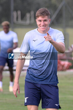 2024-10-02 - Lazio’s Toma Basic during the UEFA Europa League 2024/25 League Phase MD2 training session at the Formello sport centre on October 02, 2024 in Rome, Italy.  Sport - Soccer  - LAZIO CALCIO - PRESS CONFERENCE - UEFA EUROPA LEAGUE - SOCCER