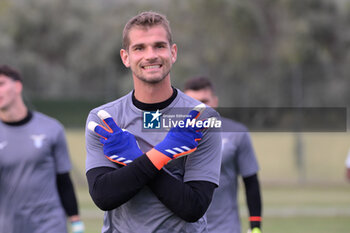 2024-10-02 - Lazio’s goalkeeper Ivan Provedel during the UEFA Europa League 2024/25 League Phase MD2 training session at the Formello sport centre on October 02, 2024 in Rome, Italy.  Sport - Soccer  - LAZIO CALCIO - PRESS CONFERENCE - UEFA EUROPA LEAGUE - SOCCER