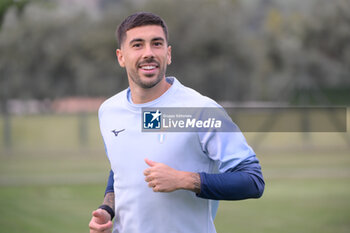 2024-10-02 - Lazio’s Mattia Zaccagni during the UEFA Europa League 2024/25 League Phase MD2 training session at the Formello sport centre on October 02, 2024 in Rome, Italy.  Sport - Soccer  - LAZIO CALCIO - PRESS CONFERENCE - UEFA EUROPA LEAGUE - SOCCER