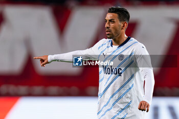 2024-10-03 - Irfan Can Kahveci of Fenerbahce during the UEFA Europa League, League Phase, Matchday 2 football match between FC Twente and Fenerbahce SK on October 3, 2024 at Grolsch veste in Enschede, Netherlands - FOOTBALL - EUROPA LEAGUE - TWENTE V FENERBAHCE - UEFA EUROPA LEAGUE - SOCCER