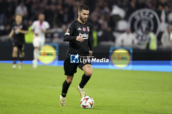 2024-10-24 - Rafa Silva of Besiktas during the UEFA Europa League, League phase, matchday 3 football match between Olympique Lyonnais (Lyon) and Besiktas JK on 24 October 2024 at Groupama stadium in Decines-Charpieu near Lyon, France - FOOTBALL - EUROPA LEAGUE - LYON V BESIKTAS - UEFA EUROPA LEAGUE - SOCCER