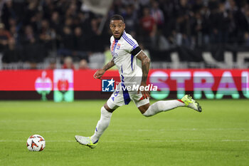 2024-10-24 - Corentin Tolisso of Lyon during the UEFA Europa League, League phase, matchday 3 football match between Olympique Lyonnais (Lyon) and Besiktas JK on 24 October 2024 at Groupama stadium in Decines-Charpieu near Lyon, France - FOOTBALL - EUROPA LEAGUE - LYON V BESIKTAS - UEFA EUROPA LEAGUE - SOCCER