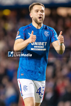 2024-10-24 - Nicolas Raskin of Rangers during the UEFA Europa League, League phase, Matchday 3 football match between Rangers and Steaua Bucharest on 24 October 2024 at Ibrox in Glasgow, Scotland - FOOTBALL - EUROPA LEAGUE - RANGERS V FCSB - UEFA EUROPA LEAGUE - SOCCER