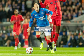 2024-10-24 - Vaclav Cerny of Rangers during the UEFA Europa League, League phase, Matchday 3 football match between Rangers and Steaua Bucharest on 24 October 2024 at Ibrox in Glasgow, Scotland - FOOTBALL - EUROPA LEAGUE - RANGERS V FCSB - UEFA EUROPA LEAGUE - SOCCER