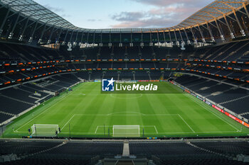 2024-10-24 - A general view of the Tottenham Hotspur Stadium prior to the UEFA Europa League, League phase, Matchday 3 football match between Tottenham Hotspur and AZ Alkmaar on 24 October 2024 at the Tottenham Hotspur Stadium in London, England - FOOTBALL - EUROPA LEAGUE - TOTTENHAM V AZ ALKMAAR - UEFA EUROPA LEAGUE - SOCCER