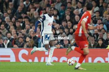 2024-10-24 - Pape Matar Sarr of Tottenham Hotspur during the UEFA Europa League, League phase, Matchday 3 football match between Tottenham Hotspur and AZ Alkmaar on 24 October 2024 at the Tottenham Hotspur Stadium in London, England - FOOTBALL - EUROPA LEAGUE - TOTTENHAM V AZ ALKMAAR - UEFA EUROPA LEAGUE - SOCCER